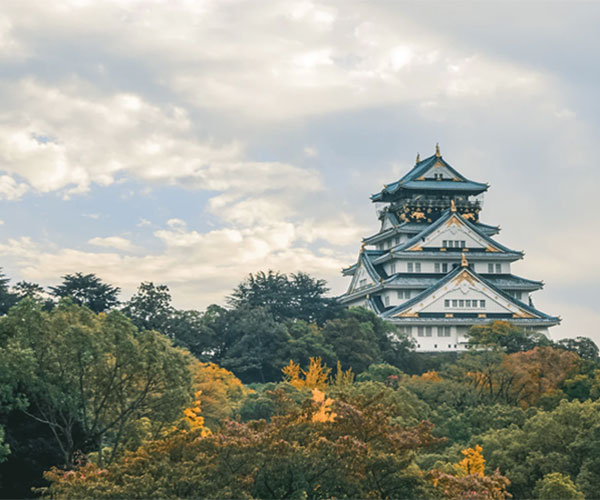 Arrivée à Osaka dans la matinée