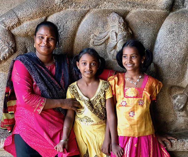 Arrivée à Madras